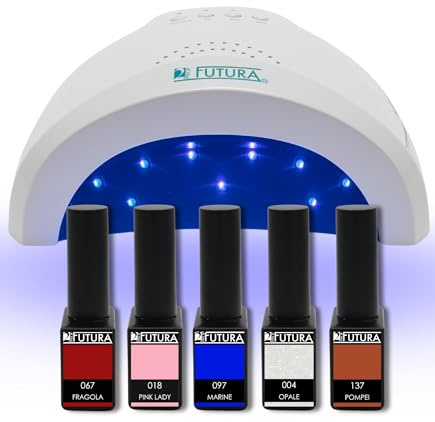 Kit Lampada 2Prof FUTURA® + 5 Semipermanenti 12ml
