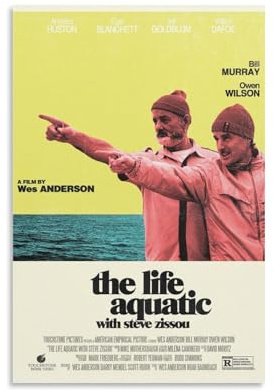 Wes Anderson Filmposter, Poster, dekorative Malerei, Leinwand, Wandposter und Kunstdruck, moderne Familienschlafzimmer-Dekoration, Poster, 20 x 30 cm