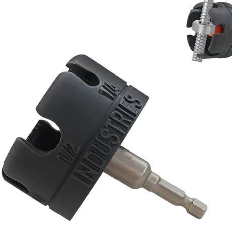 Nut Zipper Drill Attachment for Fast Nut and Bolt Removal, Nuts Zipper Tool for 1/4, 3/8, and 1/2, Hex Drill Removal Tool, Wing Nuts Driver Drill Bit Set，Bolt Extractor Tools