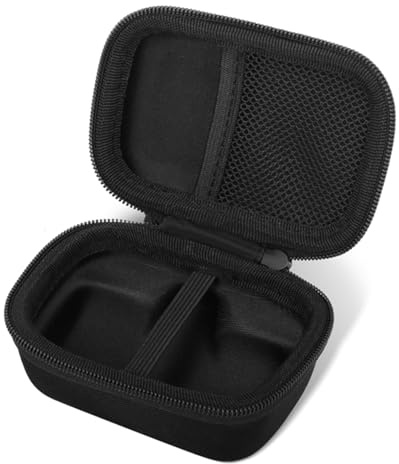 Hartschalen-Schutzhülle für iWALK Mini für iWALK LinkPod tragbare Ladegeräte, Anti-Drop-Powerbank-Organizer-Tasche mit Bergsteiger-Schnalle für Reisezubehör, Schwarz , Unisex