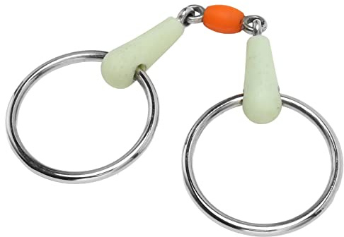 Jonlaki Professionelles Pferdemaul-Trensengebiss | Edelstahl und Gummi für das Reittraining