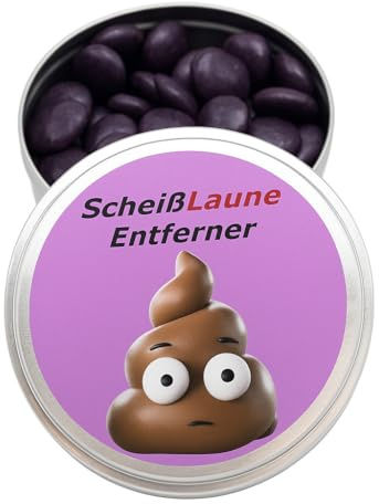 AnyCakes Scheißlaune Entferner aus der Dose Scherzartikel Lustige Geschenkidee Party Brüller Spaßgeschenk Ostern Geburtstagsgeschenk. (Scheißlaune Entferner)