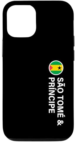 Hülle für iPhone 12/12 Pro Sao Tome und Principe Flagge vertikal