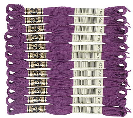 DMC 6-Strand Embroidery Cotton Floss, Dark Grape