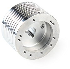 Marine Boat Polished Hub Adapter Keyway for Steering Wheel Grant 5 and 6 Hole