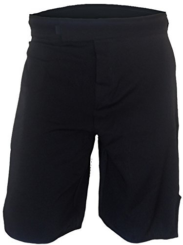 Kinder MMA Shorts – Jugendgrößen, Jungen, schwarz, 14