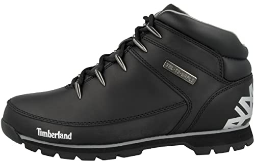 Timberland A17JR Herren Euro Sprint Hiker Chukka Boots- Gr. 49 EU, Schwarz (Black Reflective)