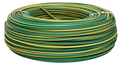 Rollo Cable Eléctrico de 100 m | H07V-K | Sección 1 x 1,5 mm2 | Color Verde