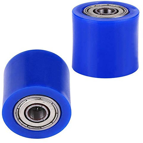 Roue Dirt,Poulie du Pignon De Guidage,Universa 8Mm Poulie À Galets Tendeur À Galet Tendeur À Galet Tendeur pour Moto Motorisé Dirt Pit Pro Bike Bike(Bleu)