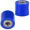 Roue Dirt,Poulie du Pignon De Guidage,Universa 8Mm Poulie À Galets Tendeur À Galet Tendeur À Galet Tendeur pour Moto Motorisé Dirt Pit Pro Bike Bike(Bleu)