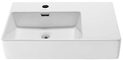 St. Tropez 24 x 18 Ceramic Wall Hung Sink with Left Side Faucet Mount
