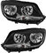 Halogen Scheinwerfer Set links & rechts Hauptscheinwerfer Frontscheinwerfer H15 für Model Touran 1T3 Caddy III Kombi 2KB 2KJ 2CB 2CJ 2KA 2KH 2CA 2CH
