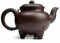 Yxhupot Teekanne Chinesischer Gongfu-Tee, 600 ml, Zisha-Ton, klassisches Dreibein-Topf, Zini für losen Tee
