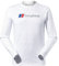 Berghaus Men's Organic Big Classic Logo Long Sleeve T-Shirt, Pure White, XXL