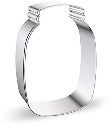 WDYJMALL Honey Jar Bottle Shape Cookie Cutter - A