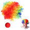 VALICLUD Clown Perücke Regenbogen Party Haare Perücke für Kind Erwachsene Männer Frauen Lustige Party Halloween Cosplay Kostüm Zubehör mit Clown Nase