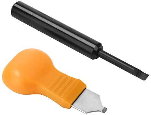 lenpestia Uhrenöffner Werkzeug Set Uhrendeckelöffner Uhrengehäuseöffner Batteriewechsel Reparatur Werkzeuge Pry Gehäusebodenöffner für Armbanduhren Uhr 2 Stück
