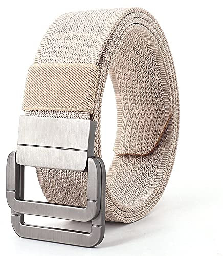 HDDSHJ Gürtel Doppel D-Ringe - Einfarbige Nylon-Casual-Gürtel Für Männer Und Frauen, Militärischer Taktischer Canvas-Hüftgurt Doppelschlaufen-D-Ring-Schnalle, Jeans-Bundgürtel Plus Größe 200Cm,