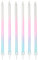 Party Time DS3585 Ombre-Kerzen (6 STK.), Mehrfarbig