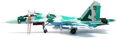 FMOCHANGMDP Flugzeug Legierung Modelle, 1/72 Skala SU-27 Flanker Fighter Eritrean Air Force 2010 Modelle, 12.2 x 8.3Zoll