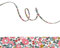 Cordon Liberty - Betsy Ann - Pivoines - 4 mm - vendu au mètre