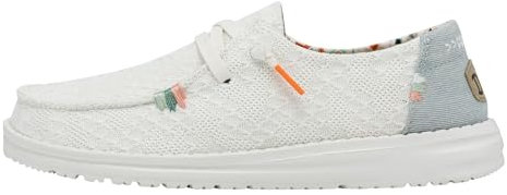 Hey Dude Damen Sneakers, White, 39 EU