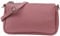 SH Leder Echtleder Schultertasche Umhängetasche Handtaschen Clutch kleine Tasche Abendtasche 23x13cm Jennie G323 (ALTROSA)