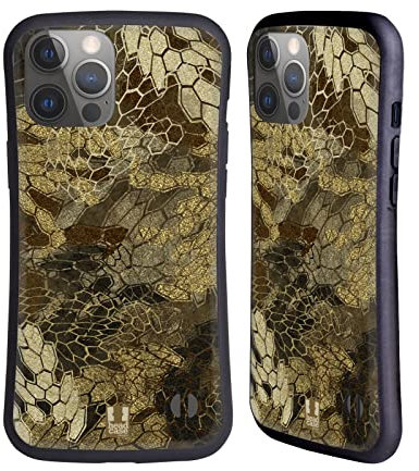 Head Case Designs Ente/Wasservogel Aussicht Von Oben Camouflage Jagd Hybride Handyhülle Hülle Huelle kompatibel mit Apple iPhone 14 Pro Max