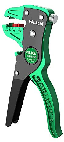 LAOA Wire Stripper Wire Cutter Automatic Stripping Pliers Wire Cutter Small Duckbill Adjustable Electric Cable Stripper Tools 0.2-4.0mm² (Express 6-7 Days to The UK)