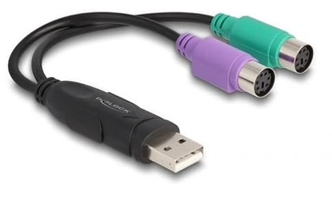 DeLOCK USB zu PS/2 Adapter