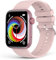 EarlySincere 2023 Smartwatch donna, Tracker Fitness Full Touch Screen HD da 1.85 Pollici, Smartwatch con Monitoraggio del Sonno Della Pressione Sanguigna Dell'Ossigeno nel Sangue per Android Iphone