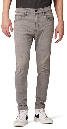 HUDSON Herren Zack Side Zip Skinny, Konfetti Grau, 56