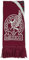 ADIDAS Schal für Fußball / Fußball / Mexiko, Team Collegiate Burgunderrot/Dunkelgrün/Weiß, OSFM