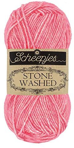 Scheepjes - Scheepjes Stone Washed 835 Rhodochrosite Yarn - 10x50g