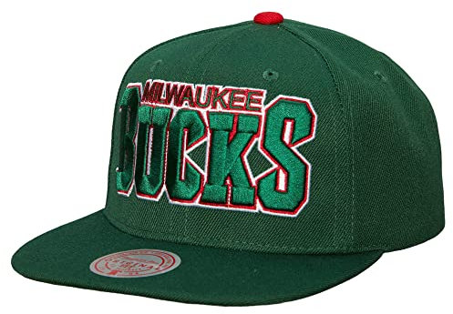 Mitchell & Ness NBA Snapback 2013 Draft Milwaukee Bucks Green