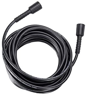OSALADI 10m Rubber Pressure Washer Hose, Double-end 22mm-14/15 Female Connection, Flexible Kink-resistant Water Heater Hose for Car Cleaning Washer, Cold Water Use