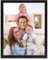 Giftgarden Cadre Photo 20x25 cm Noir, Cadre 20x25 Élégant pour Photos, œuvres d'art, souvenirs- Affichage Vertical et Horizontal, Léger et Sûr