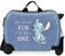 Disney Stich Dance it Out Kinderkoffer Blau 50 x 38 x 20 cm starr ABS Seitenkombinationsverschluss 34L 1,8 kg 2 Räder Gepäck Hand, blau, Talla única, kinderkoffer