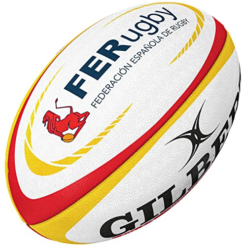 Gilbert- Balon Rugby España Oficial Match Ball, Talla 5