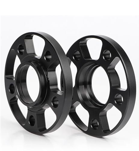 Wheel Spacers Für Mercedes Für 2 Stücke 12/15/20mm 7075 Aluminium Geschmiedet Spurverbreiterungen Adapter PCD 5x112 CB = 66,5mm(ID = OD) M14x1.5 Wheel Spacer Lug Wheel Spacers(2PCS 12mm)