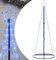 vidaXL Weihnachtsbaum Kegelform 200 LEDs Blau 182 cm, Weihnachtsbaum, Weihnachtsbaum Kegelbaum, Weihnachtskegelbaum, Weihnachtsbaumbeleuchtung