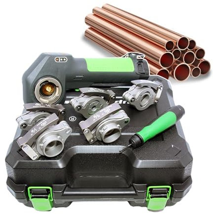 Air Conditioning Flaring Tool Kit, Rechargeable Copper Flaring Tool, for Copper Aluminum Pipes Refrigeration Air Conditioner Repair