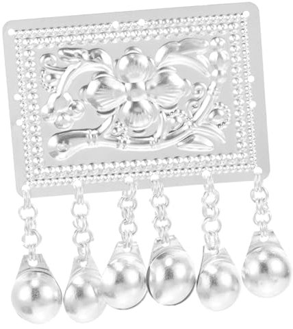 KONTONTY Einzigartiges Design Ethno- Silberschmuck Für Projekte Aluminiumblech-dekorationen