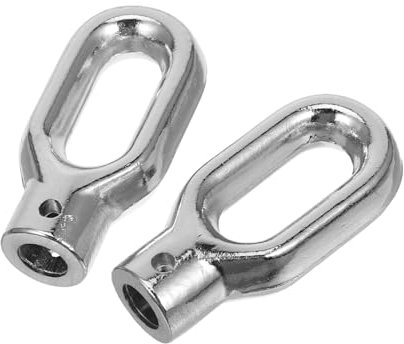 Homoyoyo 2pièces Crochets Pour Auvents Extérieurs Anneaux De Fixation Rétractables Suspensions Pour Stores Crochets Ombrage à Installer Anneaux De Suspension Pour Auvent