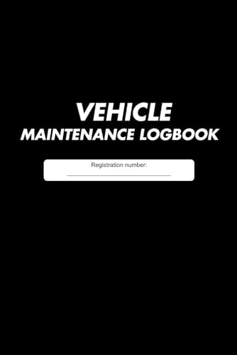 Vehicle Maintenance Log Book – Universal: Track Services, Repairs & Costs