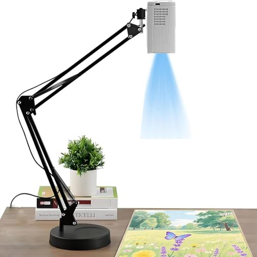 Proiettore artistico per tracciare, messa a fuoco e dimensioni dell'immagine regolabili, supporta connettività cablata, senza fili e USB per disegno e pittura