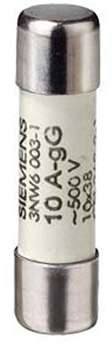 Siemens – CILINDRICO Sicherung 10 x 38 6 A gL/gG