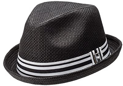 Peter Grimm Depp Mütze Fedora, schwarz, S/M