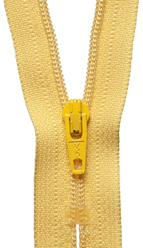 YKK Coil Zip, No. 1 Yellow Gold, 30 cm Length