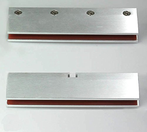 Helm Glasklemmleisten 1 Paar Glasklemmen für Glasstärke 8mm Glastüren bis 120kg